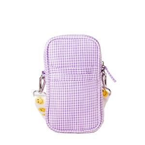 Skinny Dip Purple Gingham Danni Mini Phone Crossbody Bag